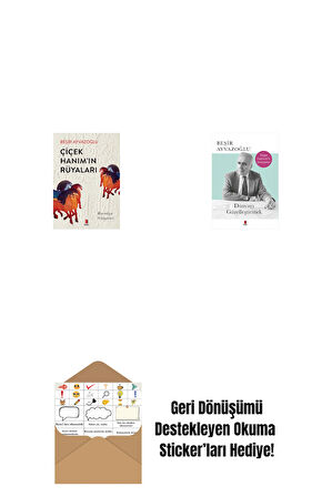 Çiçek Hanımın Rüyaları + Dünyayı Güzelleştirmek + Okuma Sticker'ları