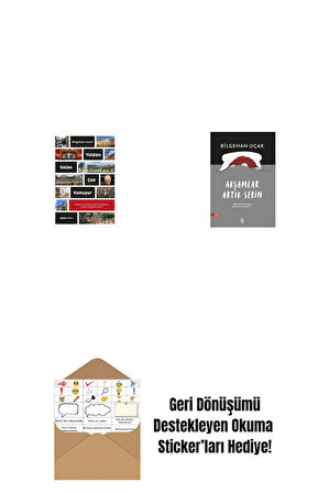 Yoldan Gelen Çok Konuşur + Akşamlar Artık Serin + Okuma Sticker'ları