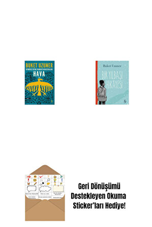 Uyumsuz Defne Kaman'ın Maceraları - Hava + Bir Yılbaşı Hikâyesi + Okuma Sticker'ları