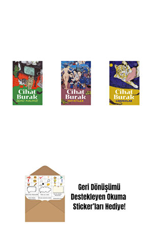 Zenci Kalınız + Yakutiler + Cardonlar + Okuma Sticker'ları