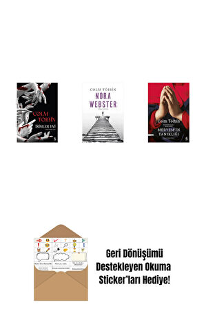 İsimler Evi + Nora Webster + Meryem'in Tanıklığı + Okuma Sticker'ları