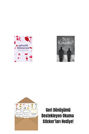 Yalnızlık Bilmecesi + Sen Kimsin? + Okuma Sticker'ları