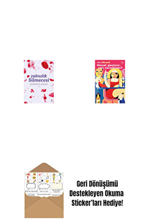 Yalnızlık Bilmecesi + Hayat Geçiyor, Sen Neredesin? + Okuma Sticker'ları