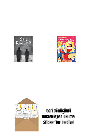 Sen Kimsin? + Hayat Geçiyor, Sen Neredesin? + Okuma Sticker'ları