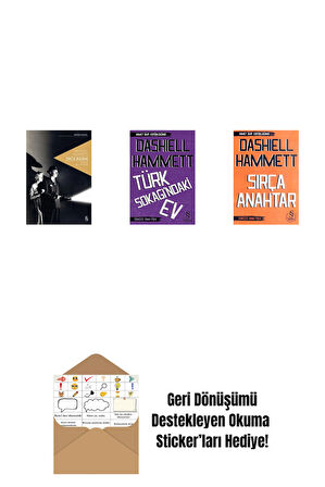 İnce Adam + Türk Sokağındaki Ev (Cep Boy) + Ailenin Laneti (Cep Boy) + Okuma Sticker'ları