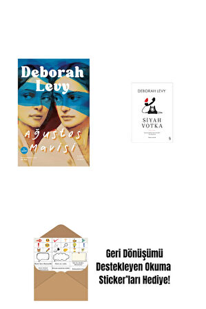 Ağustos Mavisi + Sıcak Süt + Okuma Sticker'ları