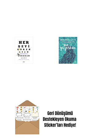 Her Şeyi Gören Adam + Siyah Votka + Okuma Sticker'ları