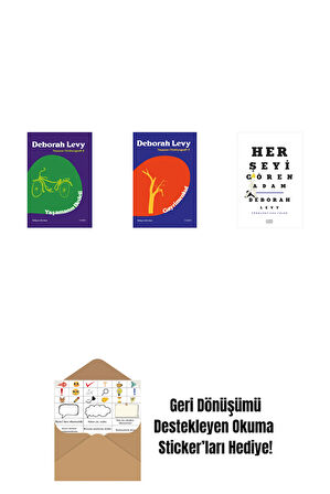 Yaşamanın Bedeli + Gayrimenkul + Her Şeyi Gören Adam + Okuma Sticker'ları