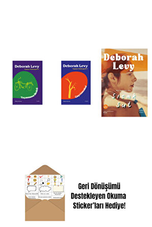 Yaşamanın Bedeli + Gayrimenkul + Sıcak Süt + Okuma Sticker'ları