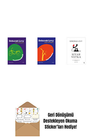 Yaşamanın Bedeli + Gayrimenkul + Siyah Votka + Okuma Sticker'ları