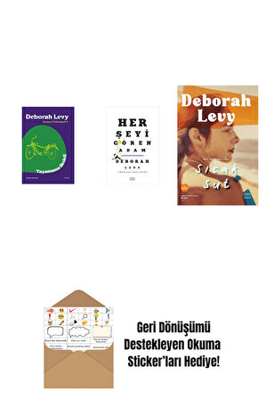 Yaşamanın Bedeli + Her Şeyi Gören Adam + Sıcak Süt + Okuma Sticker'ları