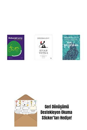 Yaşamanın Bedeli + Siyah Votka + Eve Yüzerken + Okuma Sticker'ları
