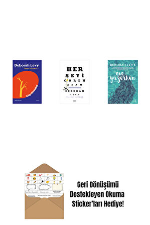 Gayrimenkul + Her Şeyi Gören Adam + Eve Yüzerken + Okuma Sticker'ları