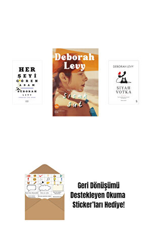 Her Şeyi Gören Adam + Sıcak Süt + Siyah Votka + Okuma Sticker'ları