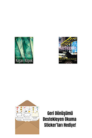 Koşan Köpek + Kozmopolis + Okuma Sticker'ları