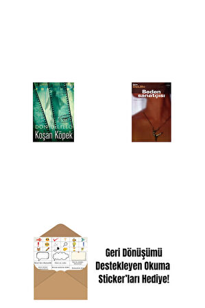 Koşan Köpek + Beden Sanatçısı + Okuma Sticker'ları