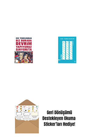 Biz Burada Devrim Yapıyoruz Sinyorita (Cep Boy) + Kıyı Kitabı + Okuma Sticker'ları