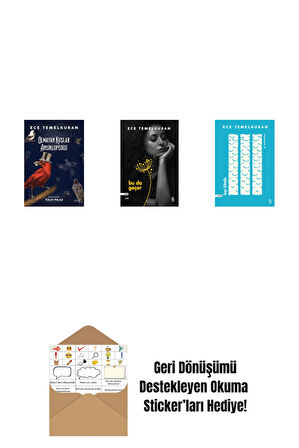 Olmayan Kuşlar Ansiklopedisi + Bu da Geçer + Kıyı Kitabı + Okuma Sticker'ları