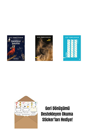 Olmayan Kuşlar Ansiklopedisi + Muz Sesleri + Kıyı Kitabı + Okuma Sticker'ları