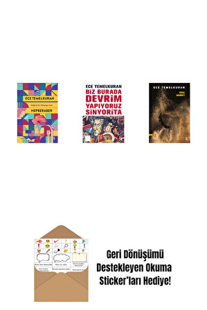 Hepberaber + Biz Burada Devrim Yapıyoruz Sinyorita (Cep Boy) + Muz Sesleri + Okuma Sticker'ları