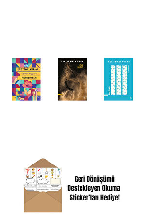 Hepberaber + Muz Sesleri + Kıyı Kitabı + Okuma Sticker'ları