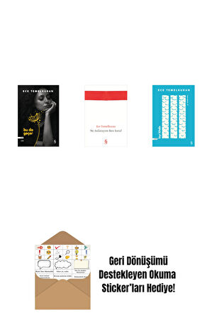 Bu da Geçer + Ne Anlatayım Ben Sana! + Kıyı Kitabı + Okuma Sticker'ları
