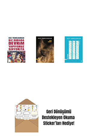 Biz Burada Devrim Yapıyoruz Sinyorita (Cep Boy) + Muz Sesleri + Kıyı Kitabı + Okuma Sticker'ları