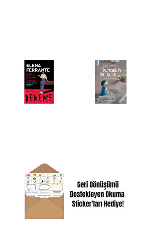 Sayfa Sınırları İçinde + Kumsalda Bir Gece + Okuma Sticker'ları