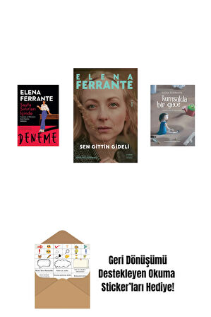 Sayfa Sınırları İçinde + Sen Gittin Gideli + Kumsalda Bir Gece + Okuma Sticker'ları