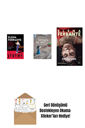 Sayfa Sınırları İçinde + Kumsalda Bir Gece + Belalı Aşk + Okuma Sticker'ları