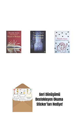 Yıllar Geçerken: Hayat ve Roman + Taş Üstünde Gül Oyması + Bilinçle Beden Arasındaki Uzaklık + Okuma Sticker'ları