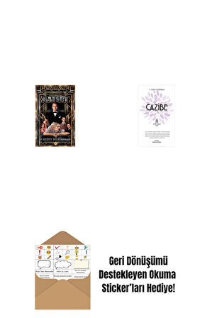 The Great Gatsby + Cazibe + Okuma Sticker'ları