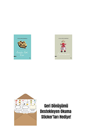 Arada Aşk Var + Öykünmece + Okuma Sticker'ları