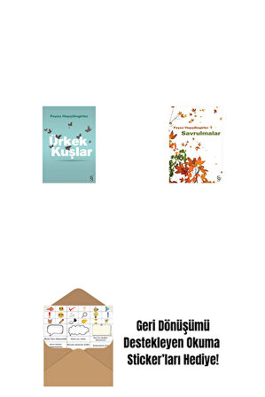 Ürkek Kuşlar + Savrulmalar + Okuma Sticker'ları