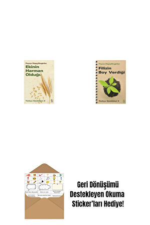 Ekinin Harman Olduğu + Filizin Boy Verdiği + Okuma Sticker'ları