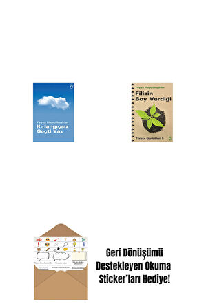 Kırlangıçsız Geçti Yaz + Filizin Boy Verdiği + Okuma Sticker'ları