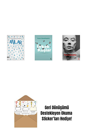 Anlar + Ürkek Kuşlar + Tanrıkadın + Okuma Sticker'ları