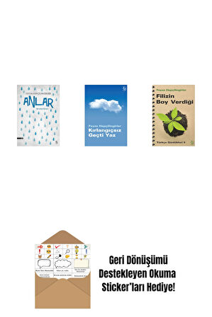 Anlar + Kırlangıçsız Geçti Yaz + Filizin Boy Verdiği + Okuma Sticker'ları