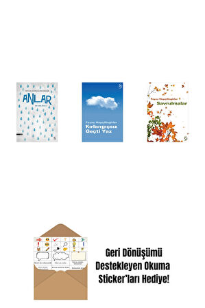 Anlar + Kırlangıçsız Geçti Yaz + Savrulmalar + Okuma Sticker'ları