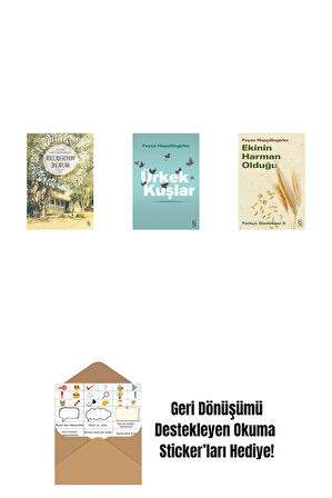 Atascadero'nun Sincapları + Ürkek Kuşlar + Ekinin Harman Olduğu + Okuma Sticker'ları