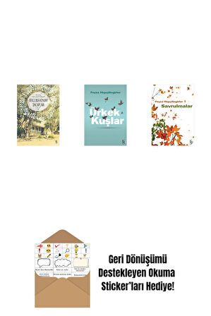 Atascadero'nun Sincapları + Ürkek Kuşlar + Savrulmalar + Okuma Sticker'ları