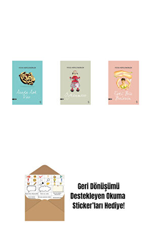 Arada Aşk Var + Öykünmece + Eski Bir Balerin + Okuma Sticker'ları