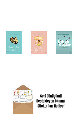 Arada Aşk Var + Eski Bir Balerin + Ürkek Kuşlar + Okuma Sticker'ları