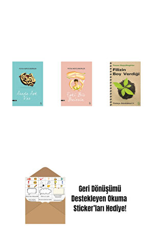 Arada Aşk Var + Eski Bir Balerin + Filizin Boy Verdiği + Okuma Sticker'ları