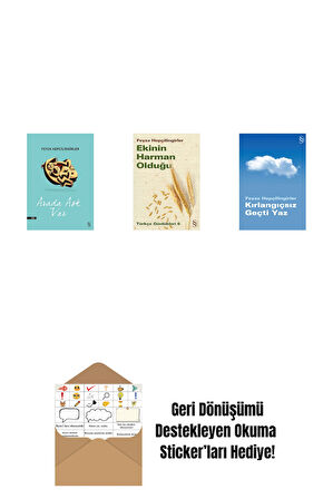 Arada Aşk Var + Ekinin Harman Olduğu + Kırlangıçsız Geçti Yaz + Okuma Sticker'ları