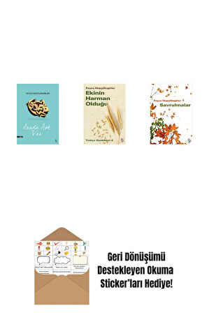 Arada Aşk Var + Ekinin Harman Olduğu + Savrulmalar + Okuma Sticker'ları