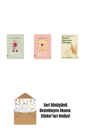 Öykünmece + Eski Bir Balerin + Ekinin Harman Olduğu + Okuma Sticker'ları