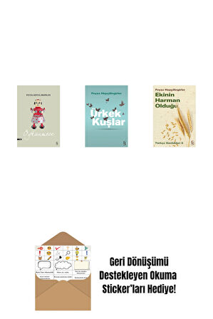 Öykünmece + Ürkek Kuşlar + Ekinin Harman Olduğu + Okuma Sticker'ları