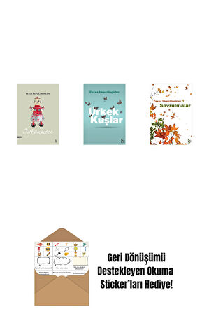 Öykünmece + Ürkek Kuşlar + Savrulmalar + Okuma Sticker'ları