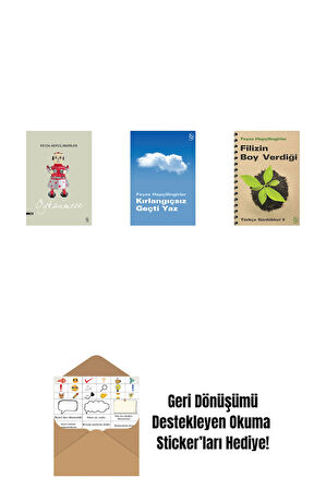 Öykünmece + Kırlangıçsız Geçti Yaz + Filizin Boy Verdiği + Okuma Sticker'ları